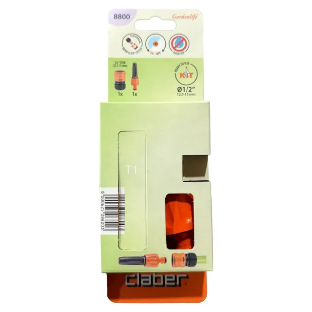 Gardenlife Claber Spray Nozzle with Couplings 8800