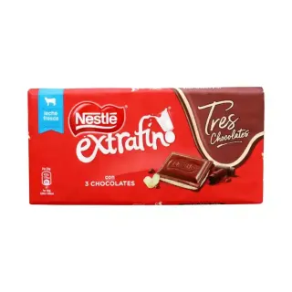 NESTLE EXTRAFINO TRES CHOCOLATE 120G