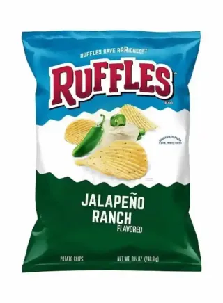 Frito Lays Ruffles Jalapeno Ranch 184G