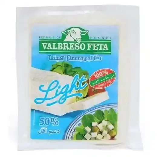 Valbreso Light Sheep Cheese 200g