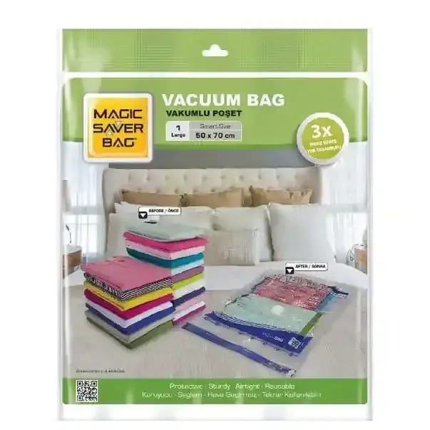 Magic Saver Vacuum Bag-L 50X70Cm 2736