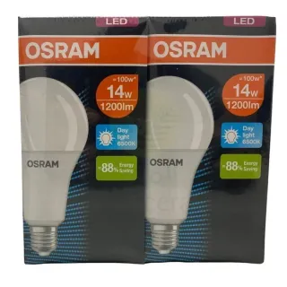 Osram LED Bulb 14W E27 B22 Daylight Warm White 2 Pieces