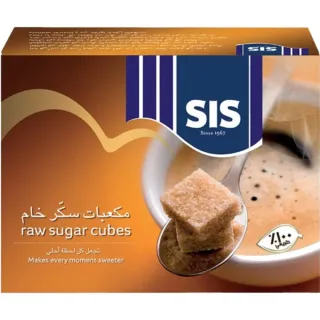 Sis Raw Sugar Cubes 500g
