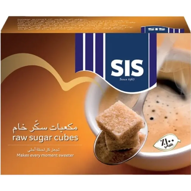Sis Raw Sugar Cubes 500g