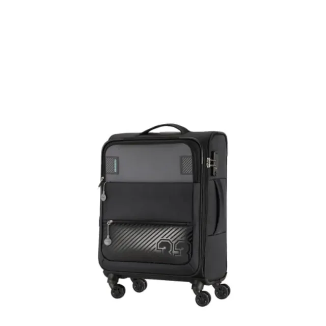 American Tourister Soft Trolley Black 59 cm