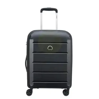 Delsey Binalong 4-Wheel Hard Trolley Black 55 cm