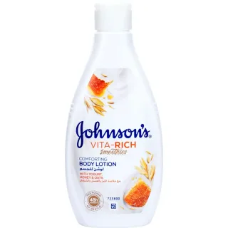 Johnson's Comforting Body Lotion Vita Rich With Yoghurt , Honey, & Oats 250ml