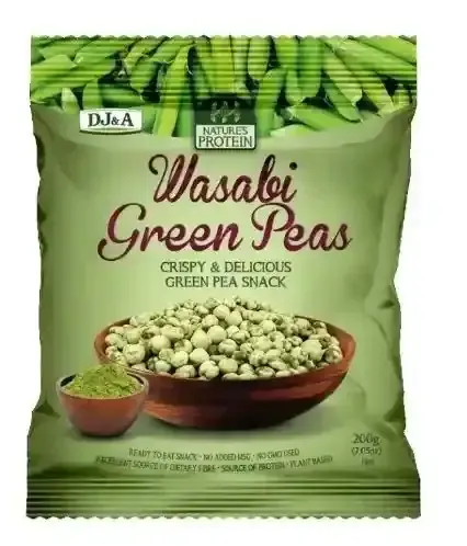 Dj&A Natures Protein Wasabi Peas 200G
