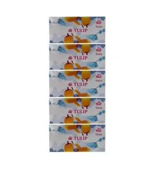 Tulip Yellow Facial Tissue 200Sx5