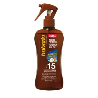 BABARIA TANNING OIL SPF15 300ML