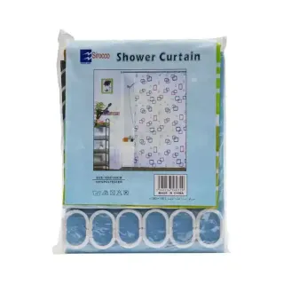 Polyester Shower Curtain 180 x 180 cm