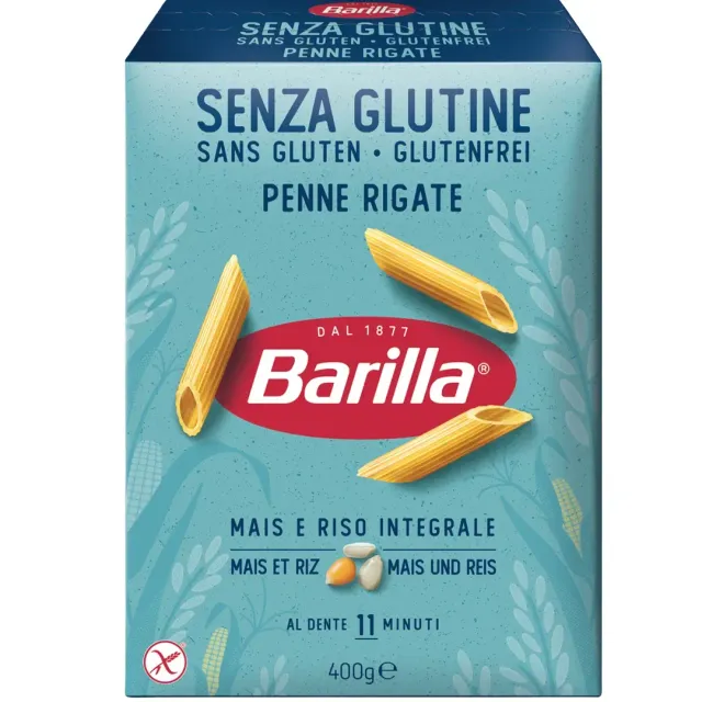 Barilla Gluten Free Penne Rigate Pasta 400g