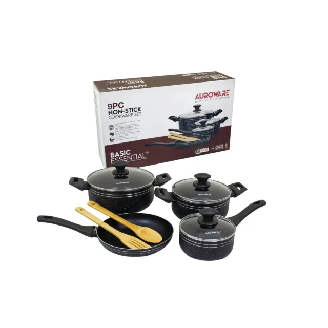 Auroware Cookware 9 pcs