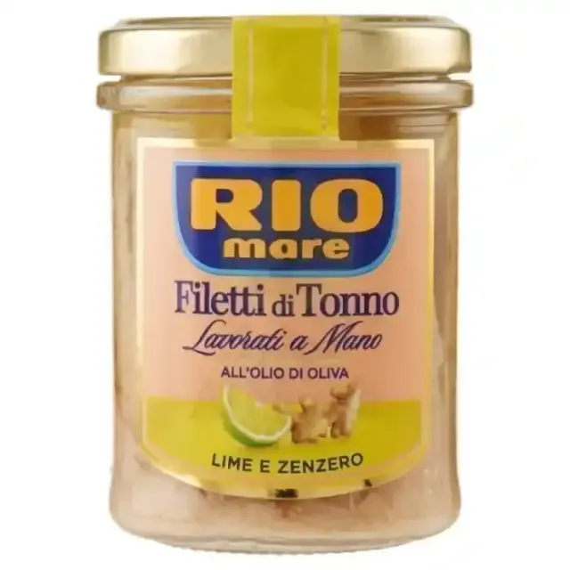 Riomare Tuna Fillets with Lemon & Ginger 130g