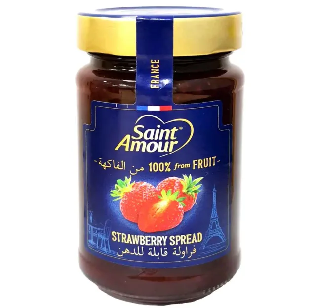 SAINT AMOUR 100% FRT STRAWBERRY JAM 275G