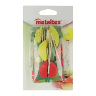 Metaltex Cocktail Exotic Fruit Picks Set 12