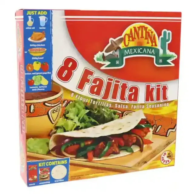Cantina Fajita Dinner 8 475Gm