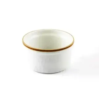 Porceletta H.P Ivory Mocha Lined Ramekin 9X4.8Cm 08-071D1