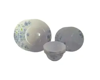 La Opala Dinner Set 12-Piece Blue TLO002