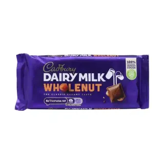 Cadbury Dairy Milk Whole Nut 120G