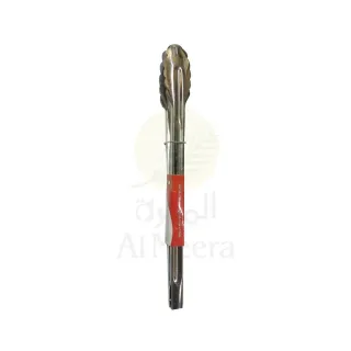 Metal Barbecue Clip Tongs Large