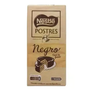 NESTLE POSTRES DARK CHOCOLATE 250G