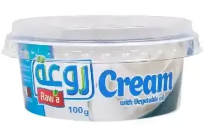 روعة كريمة طازجة بزيت نباتي 100غم