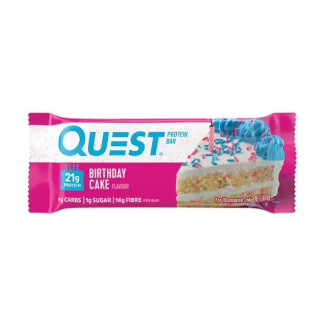 QUEST PROTEIN BAR BIRTHDAY CAKE 60G