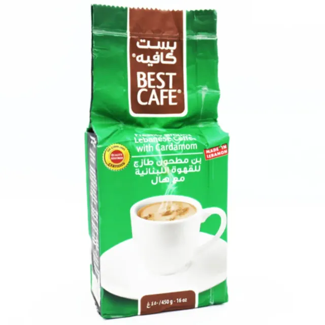 Best Cafe Ground Lebanese Coffee W/ Cardamom 450gm