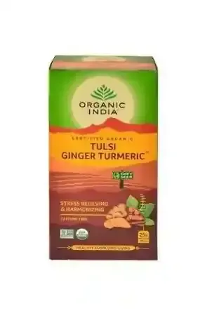 Tulsi Org Gingr Turmc Teabag 25'S 43.5G