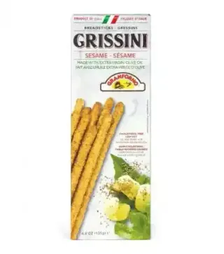 GRANFORNO GRISSINI SESAME BRDSTICKS 125G