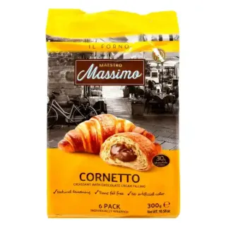 Massimo Cornetto Chocolate Croissantx6 Pieces