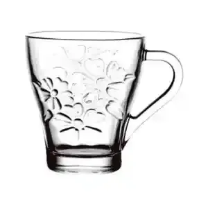 LX Glass Tea Cup Set 6 pcs 270 ml