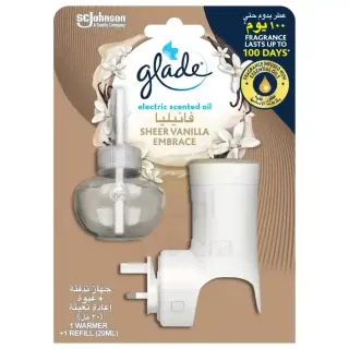 GLADE ELEC PLUGIN HLDR+SCNTD OIL VAN20ML