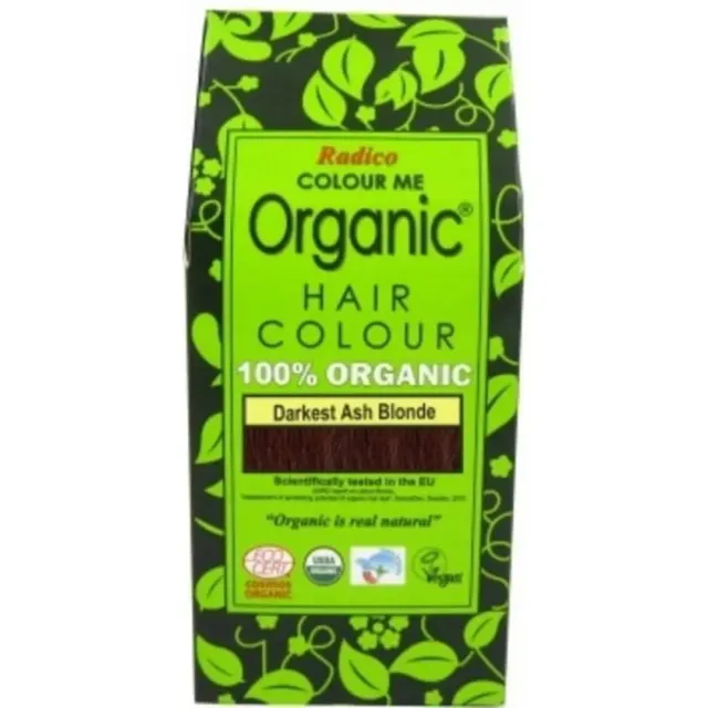 Radico Organic Hair Color Dark Ash Blonde 100g