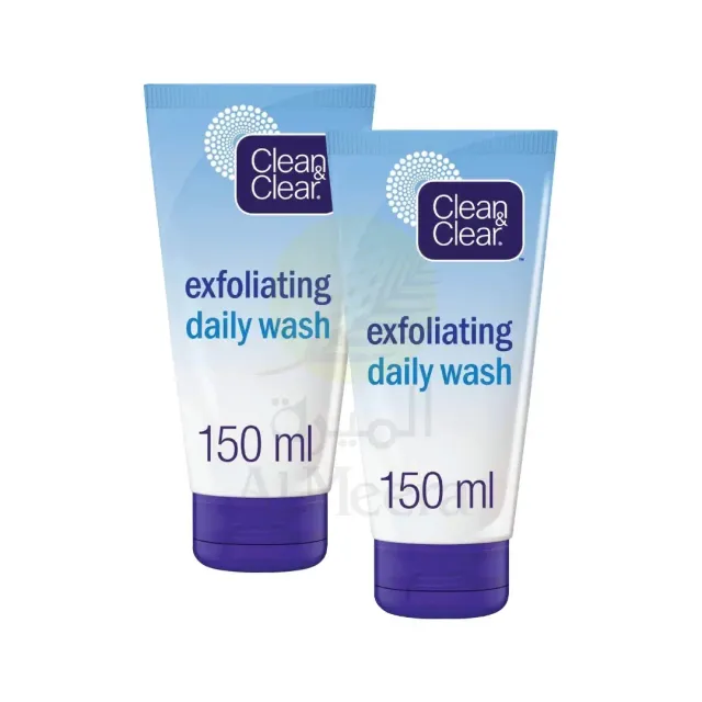Clean & Clear Wash Daily Exfoliating 150 ml x 2 Special Price