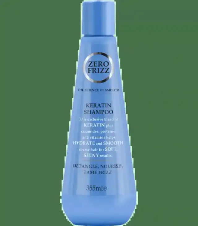 Zero Frizz Shampoo Hair Keratin 355Ml@Sp
