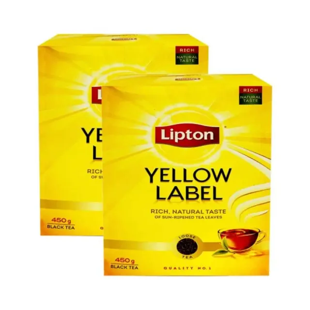 LIPTON YELLOW LABEL TEA PCKT 2X450G@10%OFF P