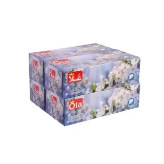 Ola Facial Tissues 100 Sheetsx4 Pieces