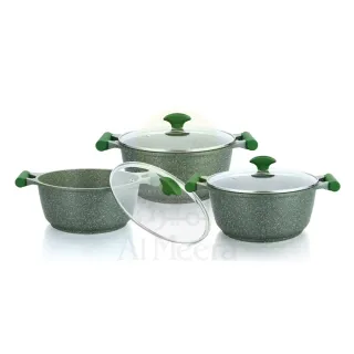 Prestige Essentials Cooking Set 6-Piece Green 80963