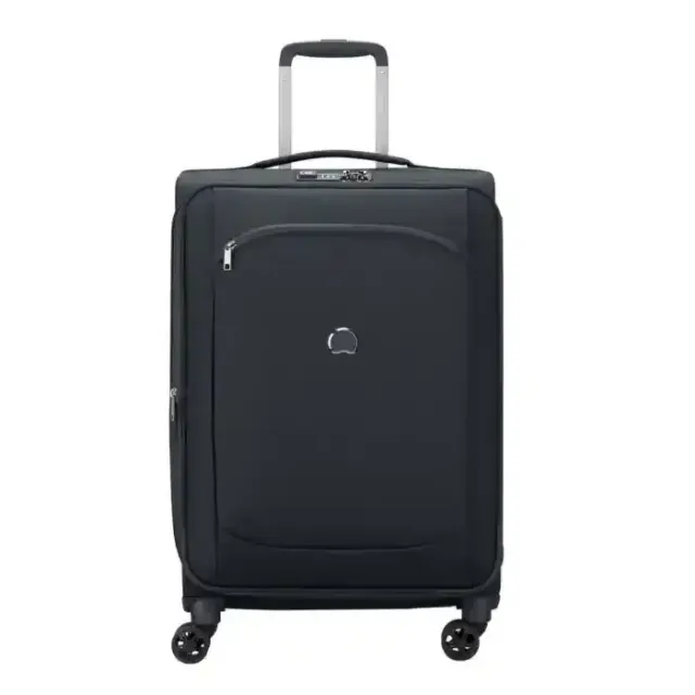 Delsey Montmartre Air 2.0 Black Soft Trolley, 68cm