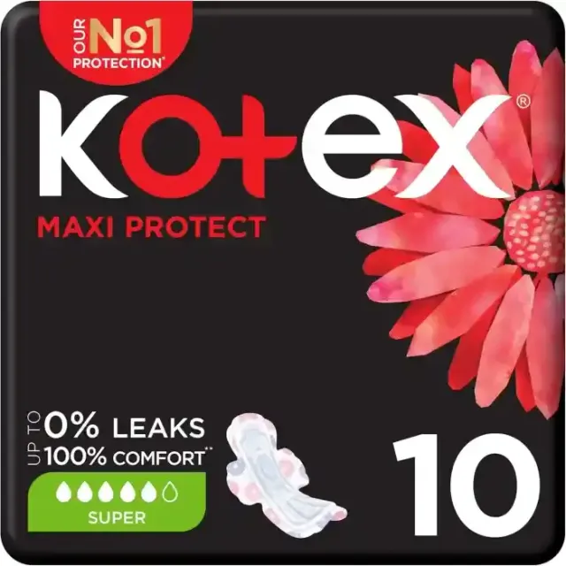 كوتكس ماكسي سوبر بروتيكت فوط صحية 10