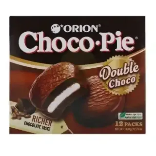 أوريون شوكو باي شوكولاتة مضاعفة 360غم×12