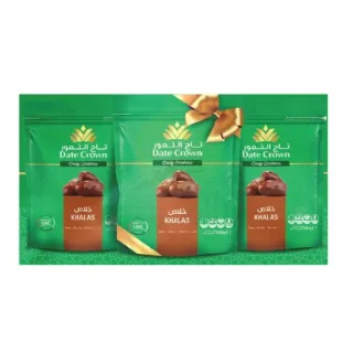 Date Crown Khalas Dates 500gx3 Pieces