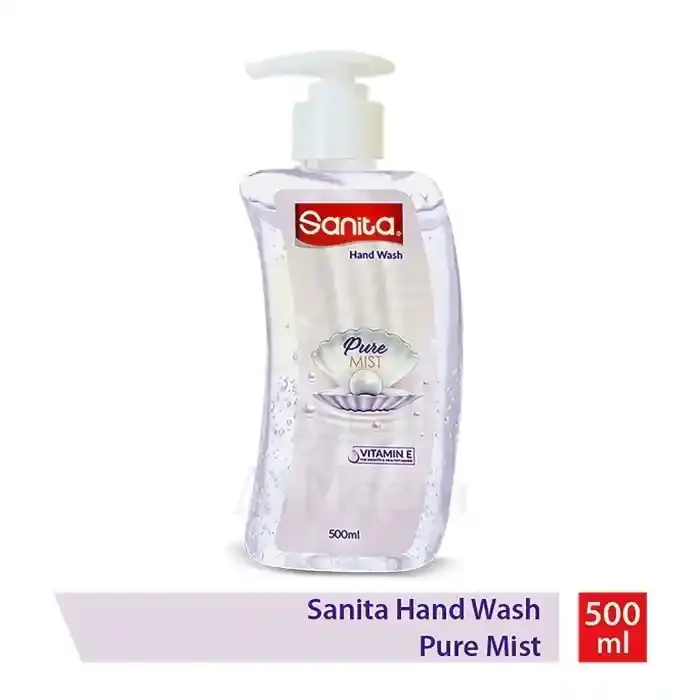 Sanita Hand Wash Pure Mist with Vitamin E 500ml