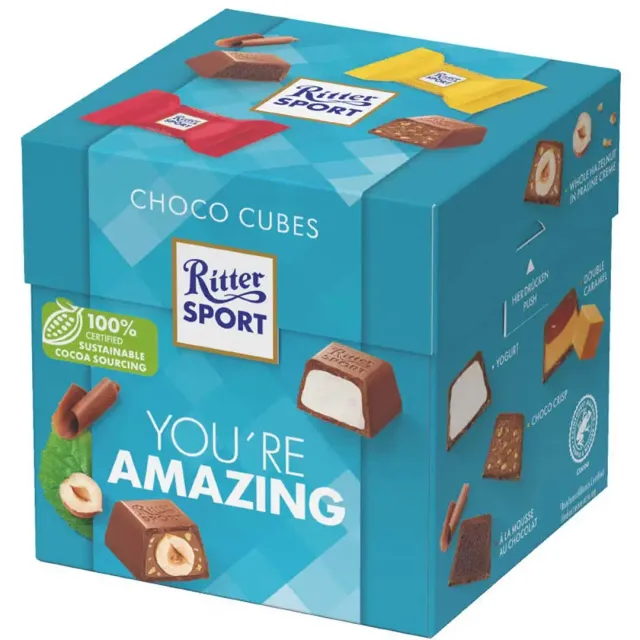 Ritter Sport You're Amazing Choco Cubs 176g