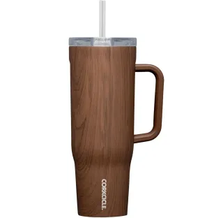 Corkcicle Cruiser Tumbler Triple Insulated 1.2L Walnut Wood