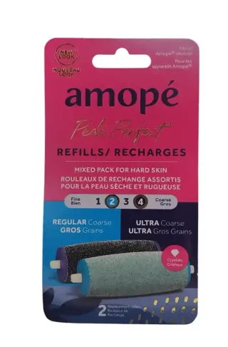 Dr. Scholl’s Amope Foot File Regular and Ultra 4 X 2
