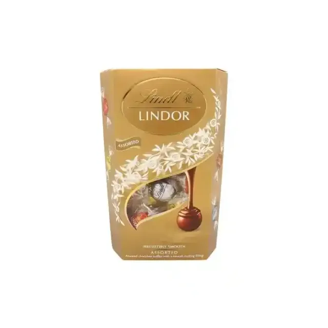 LINDT LINDOR ASSORTED MILK CHOCOLATE 337G