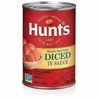 Hunts Tomatoes Diced In Sauce 411G